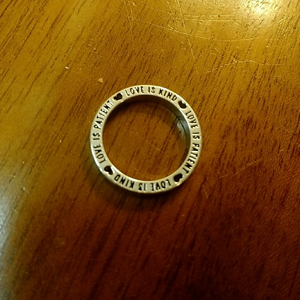 Origami Owl Love is Patient Plate